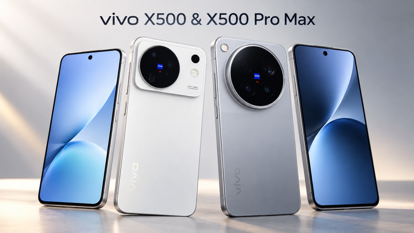 Am pus mâna pe vivo X500 și X500 Pro Max cu o zi înainte de lansarea oficială - iată telefoanele în toată splendoare lor!