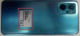 realme 9i se afișează într-o fotografie reală, direct de pe masa de certificare FCC