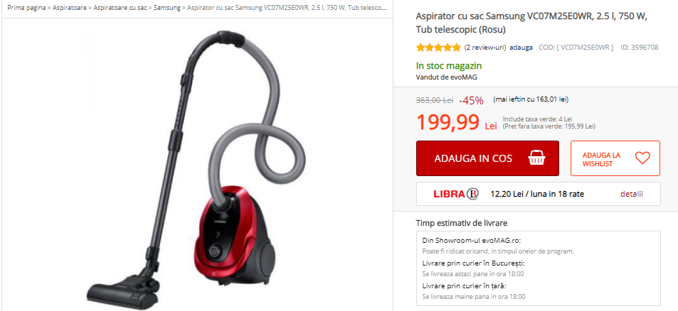 Black Friday 2018, Live Blogging Mobilissimo.ro; Reduceri și oferte eMAG, PC Garage, evoMAG, Cel.ro, Altex și alții.. - imaginea 62