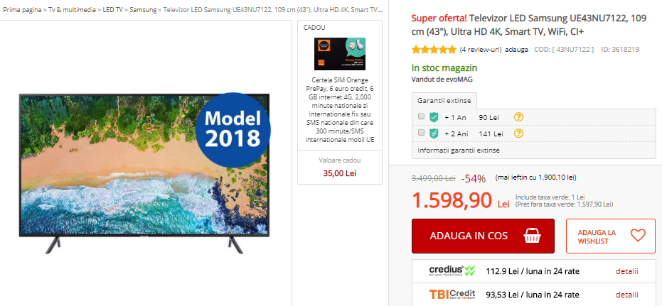 Black Friday 2018, Live Blogging Mobilissimo.ro; Reduceri și oferte eMAG, PC Garage, evoMAG, Cel.ro, Altex și alții.. - imaginea 81