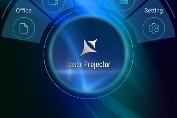 Interfață grafica proiector Allview X4 Soul Vision