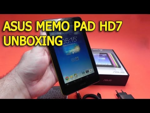 Asus Memo Pad HD 7 unboxing - Mobilissimo.ro