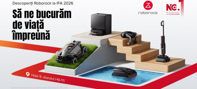 Roborock lansează seria de aspiratoare verticale F25, ce combină acțiunea aburului la temperaturi ridicate cu spălarea cu apă fierbinte