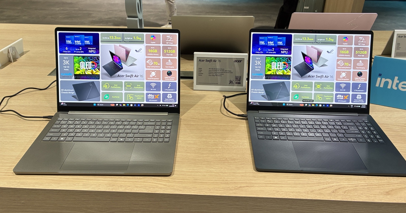 Acer Swift Air 14 vrea terenul lui MacBook Neo: hands-on la IFA 2026, alături de Air 16