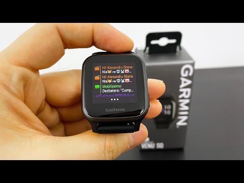 Garmin Venu SQ Music este un ceas cu GPS, Spotify, aplicaţii (Unboxing/ Video Review)