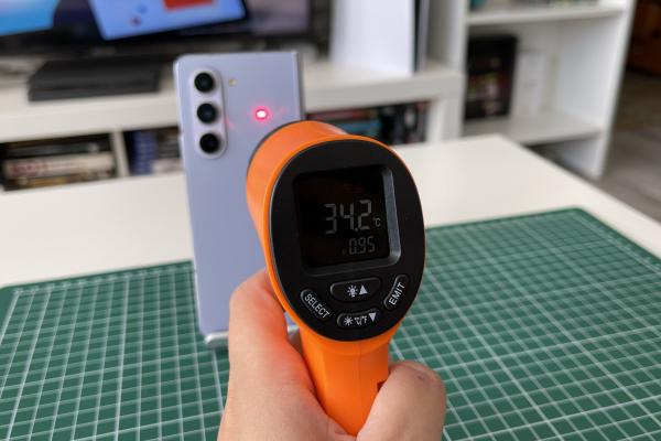 Samsung Galaxy Z Fold5 - Temperatură