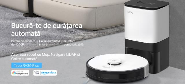 TP-Link are de astăzi și aspiratoare robot în portofoliu; Ce oferă modelele Tapo RV30 și RV30 plus? 