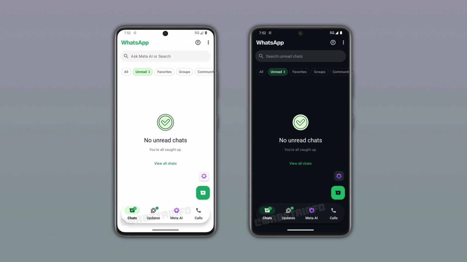 WhatsApp schimbă din nou interfața pe Android; Bara de jos începe să semene cu cea de pe iPhone