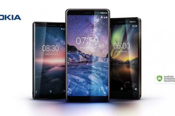 Noile telefoane Nokia cu Android ajung în secţiunea "Android Enterprise" la recomandări: Nokia 8 Sirocco, Nokia 7 Plus, Nokia 6 (2018)