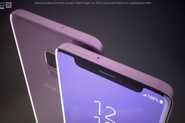 Ce-ar fi dacă Samsung Galaxy S9 ar avea "breton"? Răspunde la întrebare designul Martin Hajek cu randări concept