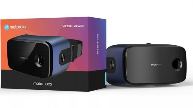 <b>Cel mai nou modul Motorola Moto Mod ar putea fi o cască VR: Virtual Viewer</b>Cei de la Motorola continuă să dezvolte module pentru terminalele din gama Moto Z și pe seama unui leak descoperim astăzi faptul că următorul accesoriu de acest tip va fi o pereche de ochelari VR ce vor purta numele Moto Virtual Viewer