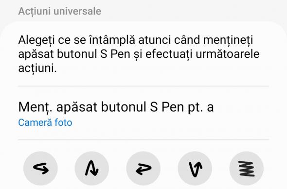 Galerie capturi de ecran Samsung Galaxy S22 Ultra (Screenshots intefață grafică): Screenshot_20220303-220923_Air command.jpg