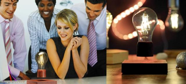 E LUNI e AMAZON: Azi vă recomandăm o lampă care levitează, un element de decor inedit sau chiar un cadou special pentru cei dragi