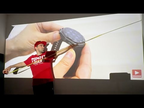 Blackview Xplore 2 Projector, test de proiecție pe perete