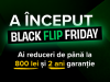 BLACK FRIDAY a început la Flip.ro: Reduceri de până la 800 lei + 2 ani garanție la smartphone-uri și tablete recondiționate