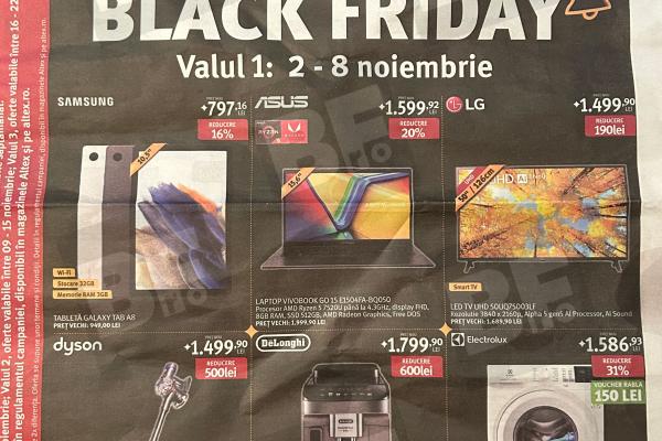 Catalogul Altex pentru Black Friday 2023