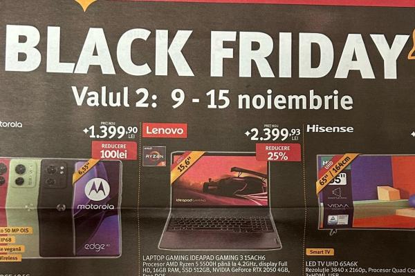 Ce ne-a pregătit Altex pentru valul 2 de reduceri Black Friday 2023? Catalogul cu oferte este aici!
