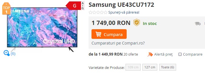 Black Friday 2023, Live Blogging Mobilissimo; Reduceri și cataloage eMAG, PC Garage, Fashion Days, Cel, Flanco... - imaginea 44