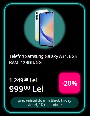 Black Friday 2023, Live Blogging Mobilissimo; Reduceri și cataloage eMAG, PC Garage, Fashion Days, Cel, Flanco... - imaginea 191