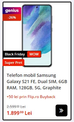 Black Friday 2023, Live Blogging Mobilissimo; Reduceri și cataloage eMAG, PC Garage, Fashion Days, Cel, Flanco... - imaginea 313