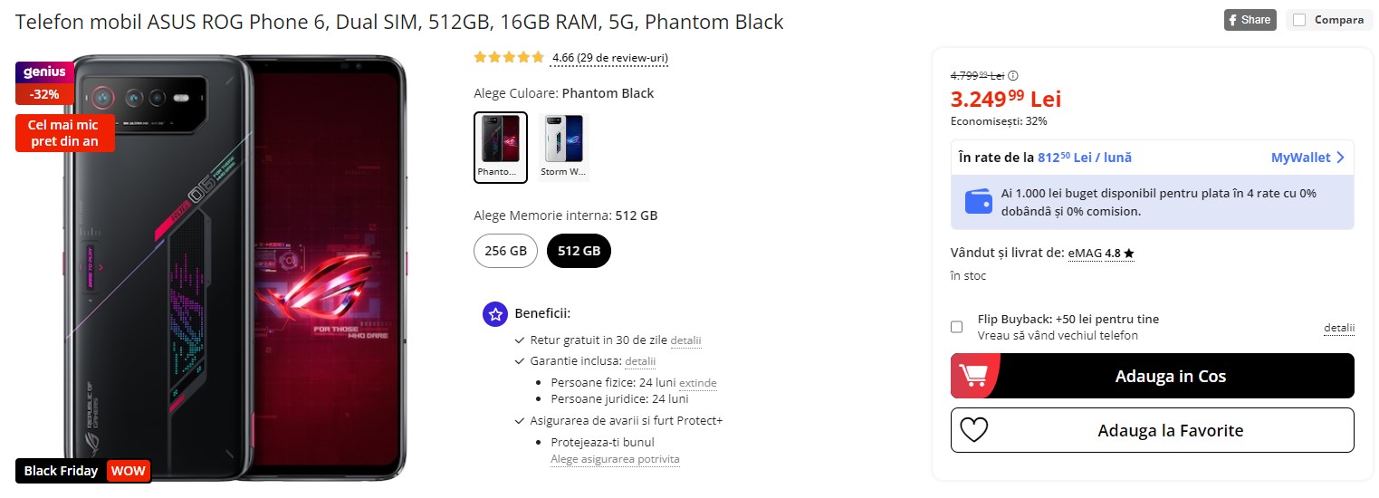 Black Friday 2023, Live Blogging Mobilissimo; Reduceri și cataloage eMAG, PC Garage, Fashion Days, Cel, Flanco... - imaginea 338