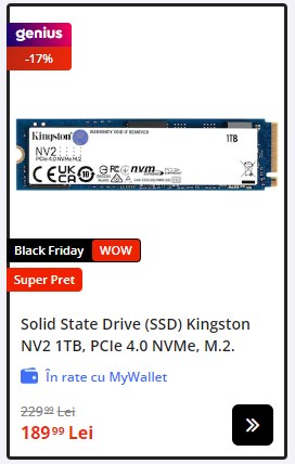 Black Friday 2023, Live Blogging Mobilissimo; Reduceri și cataloage eMAG, PC Garage, Fashion Days, Cel, Flanco... - imaginea 350