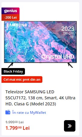 Black Friday 2023, Live Blogging Mobilissimo; Reduceri și cataloage eMAG, PC Garage, Fashion Days, Cel, Flanco... - imaginea 352
