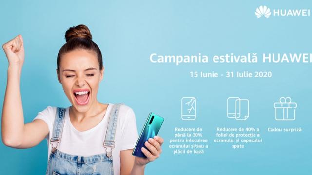 <b>Vara aduce beneficii speciale pentru utilizatorii Huawei: service door-to-door gratuit, prețuri speciale la componente și cadouri surpriză</b>Pe final de săptămână aflăm detalii despre o nouă campanie demarată de Huawei pe plan local, promoție gândită special pentru a oferi utilizatorilor experiențe cât mai plăcute în perioada următoare