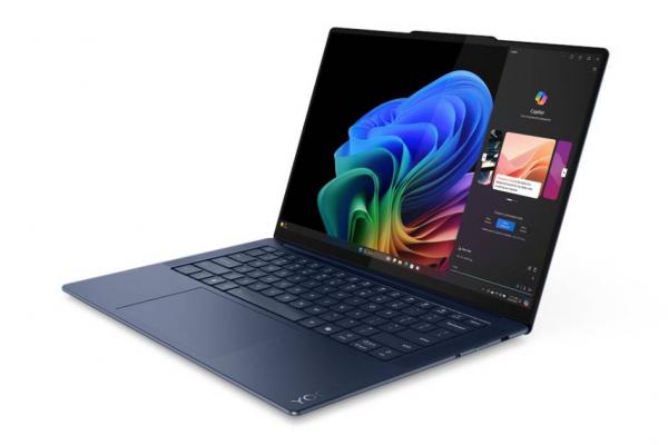 Primul laptop cu procesor Snapdragon X Elite apare în fotografii: Lenovo Yoga Slim 7 14.5”