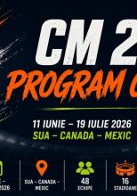 Tot ce trebuie să știi despre programul Campionatului Mondial 2026: grupe, faze eliminatorii, unde poți urmări meciurile în România