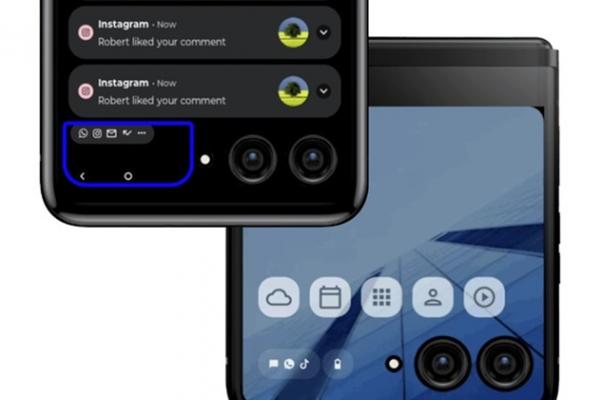 Motorola RAZR (2023) ar putea debuta înaintea lui Galaxy Z Flip 5, cu un display extern ce ocupă întreaga zonă frontală