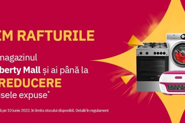 Altex organizează o lichidare de stoc pentru produsele expuse în magazinul din Liberty Mall care primesc până la 50% extra reducere 