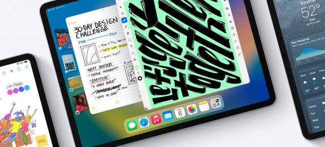 WWDC 2022: iPadOS 16 vine cu multitasking avansat pentru iPad-urile cu CPU M1, Stage Manager, suport pentru ecran extern