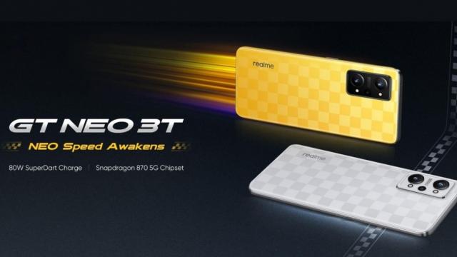 <b>realme GT Neo 3T debutează oficial! Sosește la nivel global și modelul Neo 3 5G, cu alimentare la 150W</b>realme a anunțat astăzi două noi smartphone-uri sub seria GT. Oficial modelul realme GT Neo 3 e acum disponibil la nivel global, inclusiv în Europa, dar a debutat și GT Neo 3T. Telefoanele sunt similare, existând diferențe mici însă la nivel de CPU