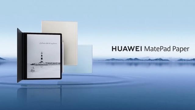 <b>Huawei MatePad Paper disponibilă la precomandă în România: tabletă cu ecran E-Ink, stylus, Folio Cover</b>Huawei Consumer Business Group se pregăteşte de lansarea unui produs unic în portofoliul său. E vorba despre Huawei MatePad Paper, o tabletă cu ecran E-Ink, ideală pentru cei care citesc cărţi în format electronic, pentru studenţi, elevi, dar şi pentru