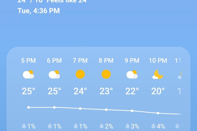 Samsung Galaxy A53 - Interfață: Screenshot_20220524-163654_Weather.jpg