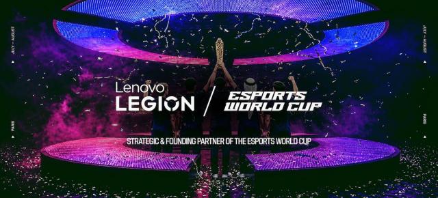 Lenovo este acum partener global al Esports World Cup 2026, cu desktop-uri și monitoare Legion utilizate de gameri în competiția din această vară