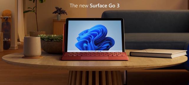 Surface Go 3 a debutat oficial! Noua tabletă accesibilă de la Microsoft aduce procesoare de nouă generație și rulează Windows 11 Home