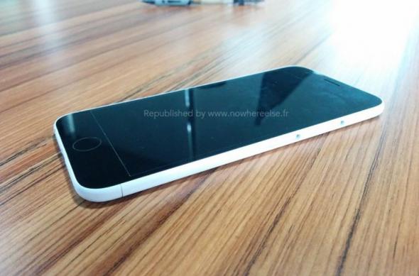 O nouă machetă a lui iPhone 6 Își face apariția Într-un video hands-on: iphone_6_blanc_d001.jpg