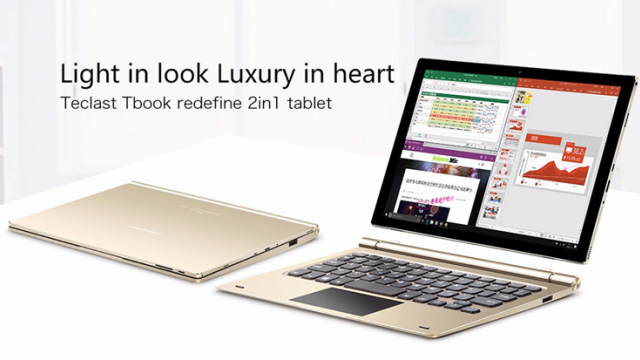 Teclast Tbook 10 S este o tabletă dual-boot cu 4 GB RAM și procesor Intel ce costă doar 700 lei!