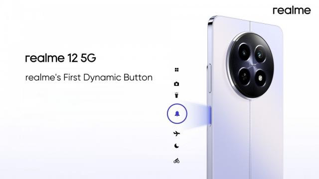 <b>realme 12 a debutat oficial: smartphone accesibil cu buton Dynamic, cameră de 108 MP </b>După ce realme 12+ a debutat oficial cu câteva zile în urmă, acum e rândul lui realme 12. Avem de-a face cu un telefon de buget, care vine cu o cameră de 108 de megapixeli şi un buton fizic personalizabil ca funcţionalitate
