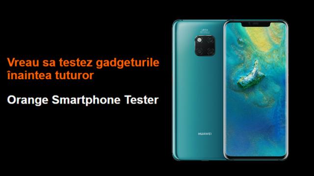 <b>Huawei Mate 20 Pro ajunge la teste pe Mobilissimo.ro prin intermediul programului Orange Smartphone Tester</b>După cum bine știți, cei de la Orange România desfășoară un program numit Orange Smartphone Tester - program ce le oferă atât publicațiilor tech, cât și abonaților posibilitatea de a testa cele mai proaspete terminale ajunse pe piață