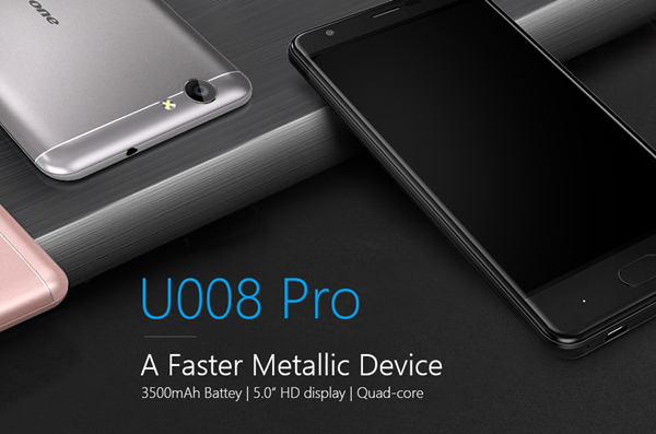 Ulefone U008 Pro este anunțat oficial; smartphone compact cu display de 5 inch și baterie de 3500 mAh