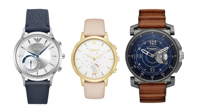 <b>Fossil anunță lansarea a 3 noi ceasuri hibrid ce oferă funcții smart la pachet; acestea sunt Diesel, Kate Spade și Emporio Armani</b>După ce în luna martie a acestui an, cei de la Fossil anunțau planurile de a aduce în portofoliu noi modele de ceasuri hibrid - produse cu design clasic și funcții smart la pachet. Astăzi debutează 3 astfel de ceasuri, modele numit Diesel, Emporio Armani 