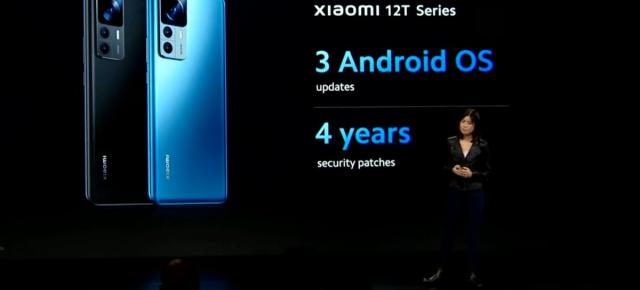 Xiaomi va oferi 3 ani de actualizări Android și 4 ani de update-uri software pe telefoanele Xiaomi 12T și 12T Pro