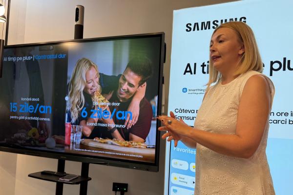 Cum câștigi zeci de zile pe an cu electrocasnicele smart de la Samsung: AI timp pe plus+, de la showroom-ul Kuziini
