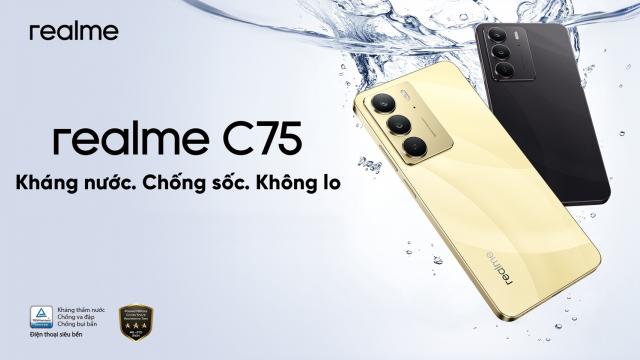 <b>realme C75 anunțat oficial! Are corp rezistent la șocuri, procesor MediaTek Helio G92 Max, baterie de 6000 mAh</b>realme C75 a primit în ultimele săptămâni certificări, iar leak-uri cu privire la specificațiile sale au ajuns pe web. Iată că telefonul a debutat astăzi în Vietnam. E un model accesibil cu un corp rezistent la șocuri ce vine cu display generos