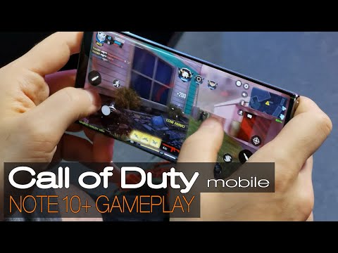 Call of Duty Mobile jucat pe Samsung Galaxy Note 10+ (Video)