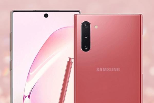 Rozul îl prinde bine pe Galaxy Note 10; Apar imagini ale phablet-ului în această variantă de culoare