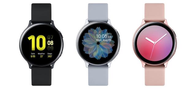 Samsung Galaxy Watch Active 2 devine oficial: cadran rotativ digital şi EKG la bord; Vine în 2 dimensiuni
